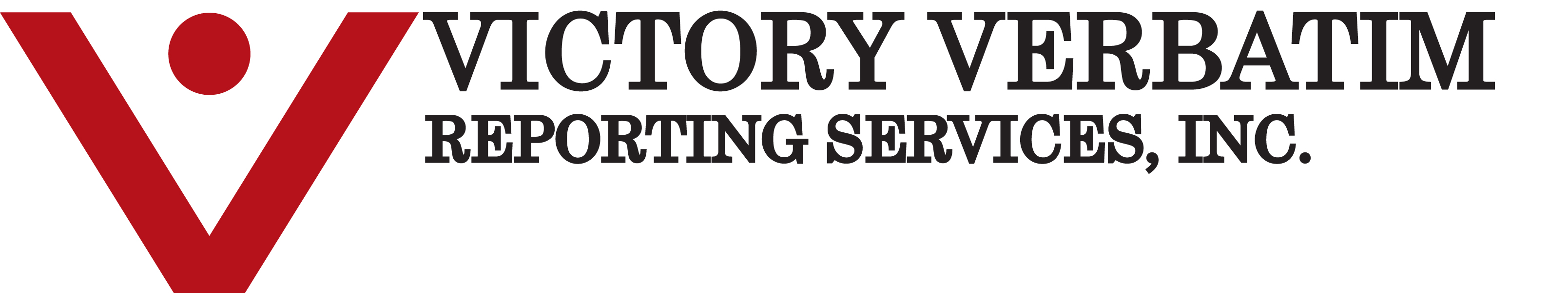 Victory Verbatim Reporting Services, Inc. Logo