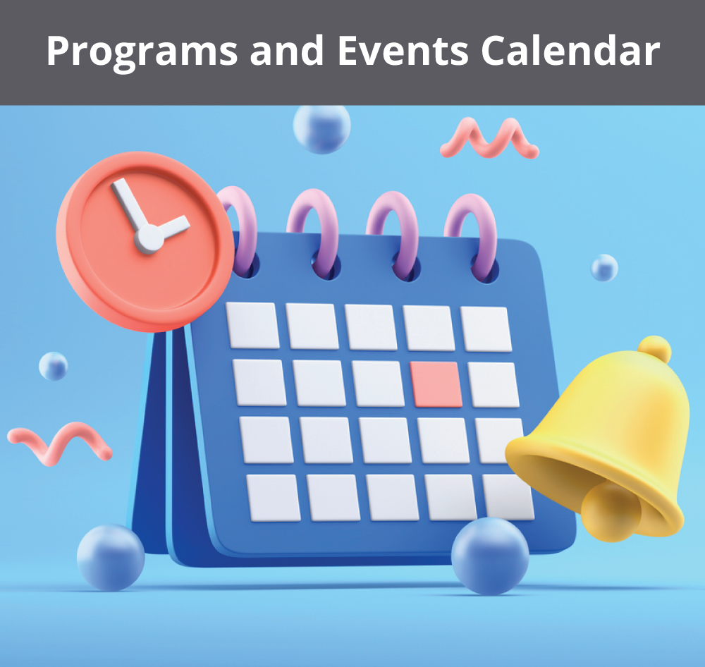 Programs and Events Calendar Icon